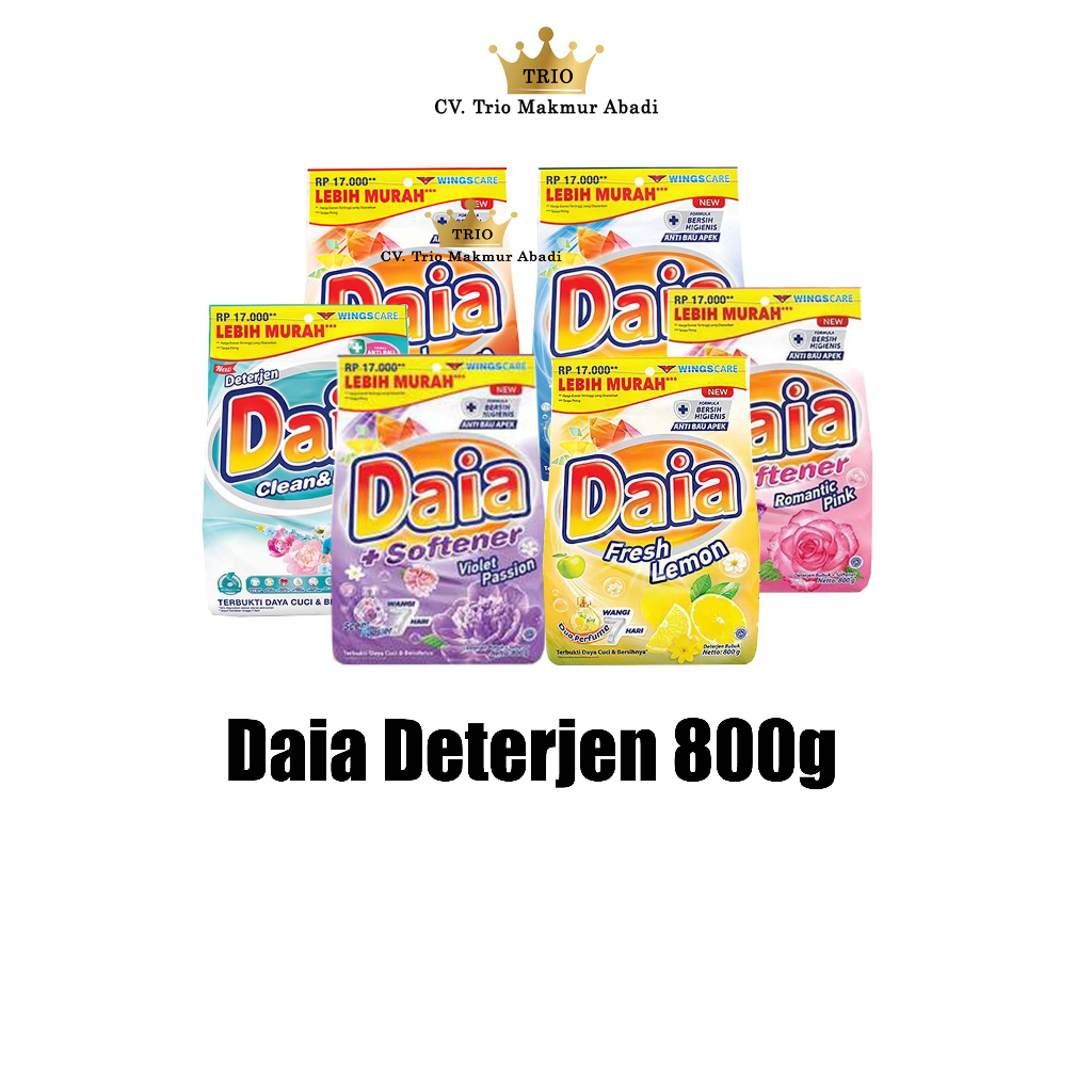 Daia Deterjen Bubuk 800g