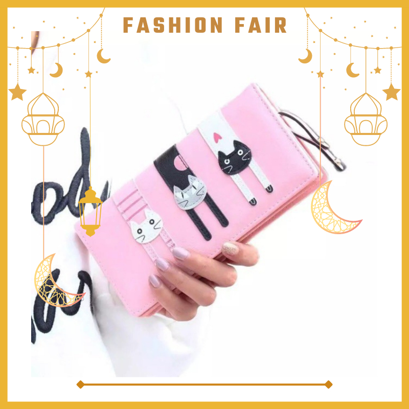 [LOKAL] Fashion Fair - TRIPLECAT BISA BAYAR DI TEMPAT COD - Dompet Panjang Wanita MORYMONY