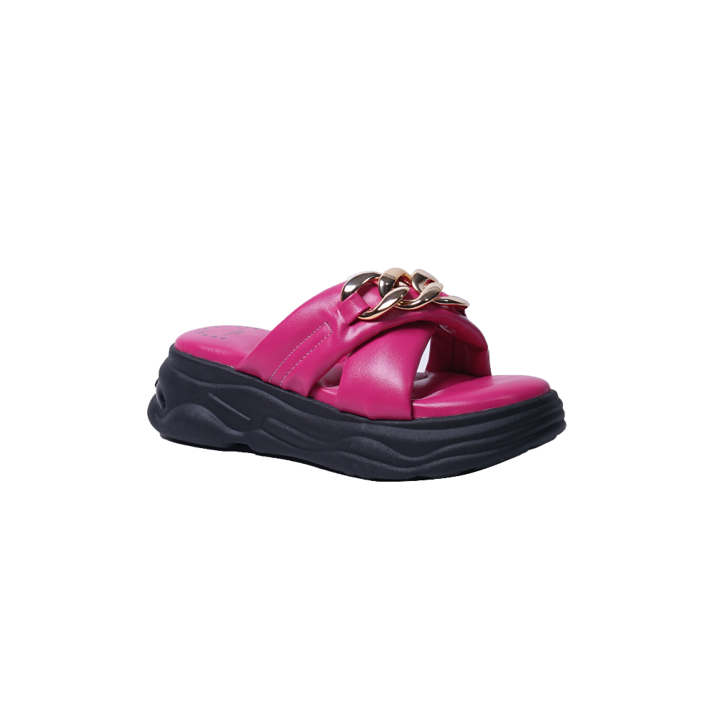 Adarastore - Dunkenstock CHARLEE Sandal Casual Wanita Terbaru Sendal Platform Cewek Model Silang