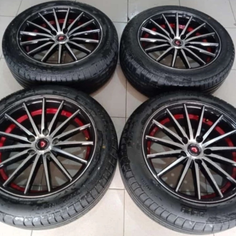 VELG MOBIL VOSSEN R17X7 PCD 5X114 ET42 + BAN PHI 215 55 R17