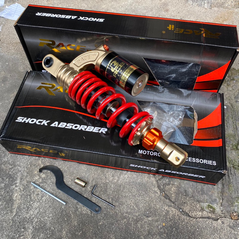 SHOCKBREAKER TABUNG ATAS ORIGINAL RACE IT MODEL COPY RCB MATIC SINGLE SHOCK VARIO SCOOPY SPACY GENIO BEAT MIO SOUL FINO X-RIDE XEON MIO M3 MIO GEAR LEXI MIO J DLL