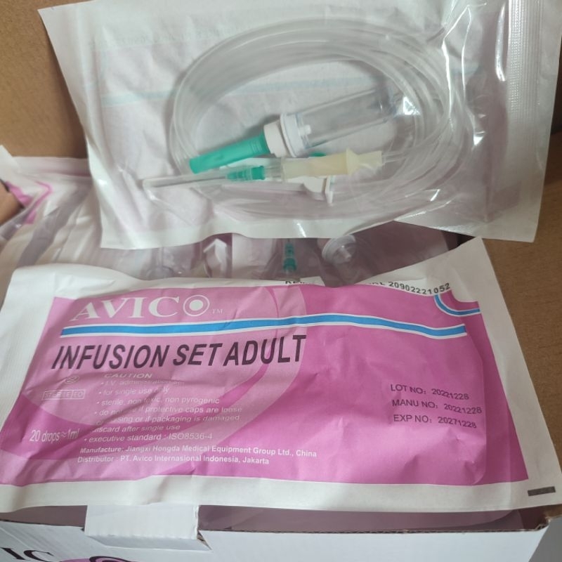 Avico Selang Infus Set Dewasa