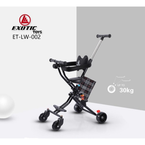 KHUSUS LUAR KOTA - Exotic magic stroller / micro trike lw 002 roda 4