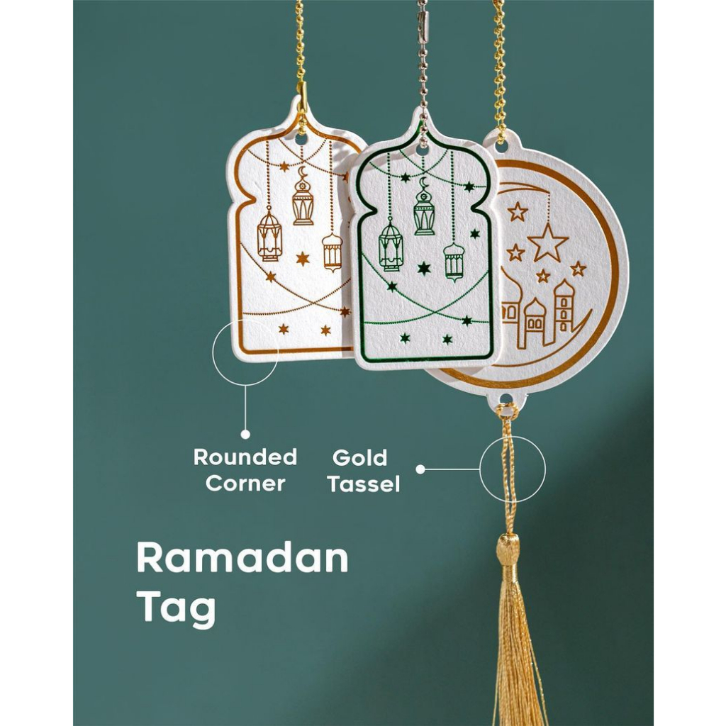 

HANGTAG LEBARAN / FANCY PAPER / HANGTAG FOIL / LEBARAN TAG / HAMPERS TAG / HAMPERS LEBARAN / IDUL FITRI