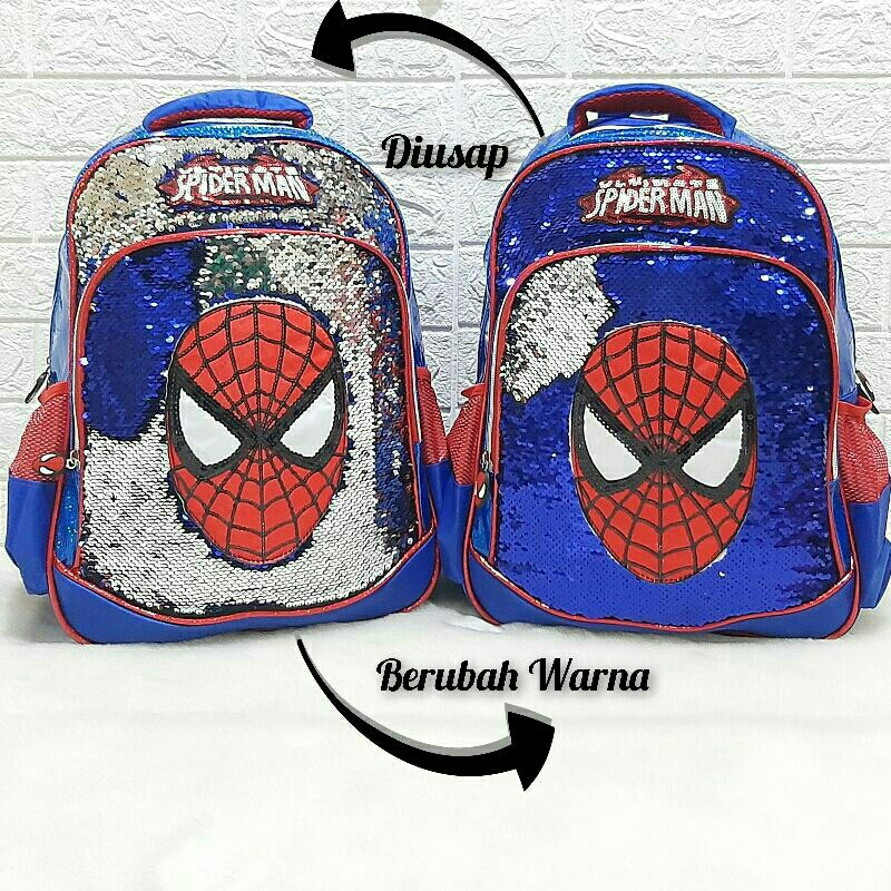 Tas Sequin Anak Perempuan / Tas Anak Sekolah Cewek Cowok SD