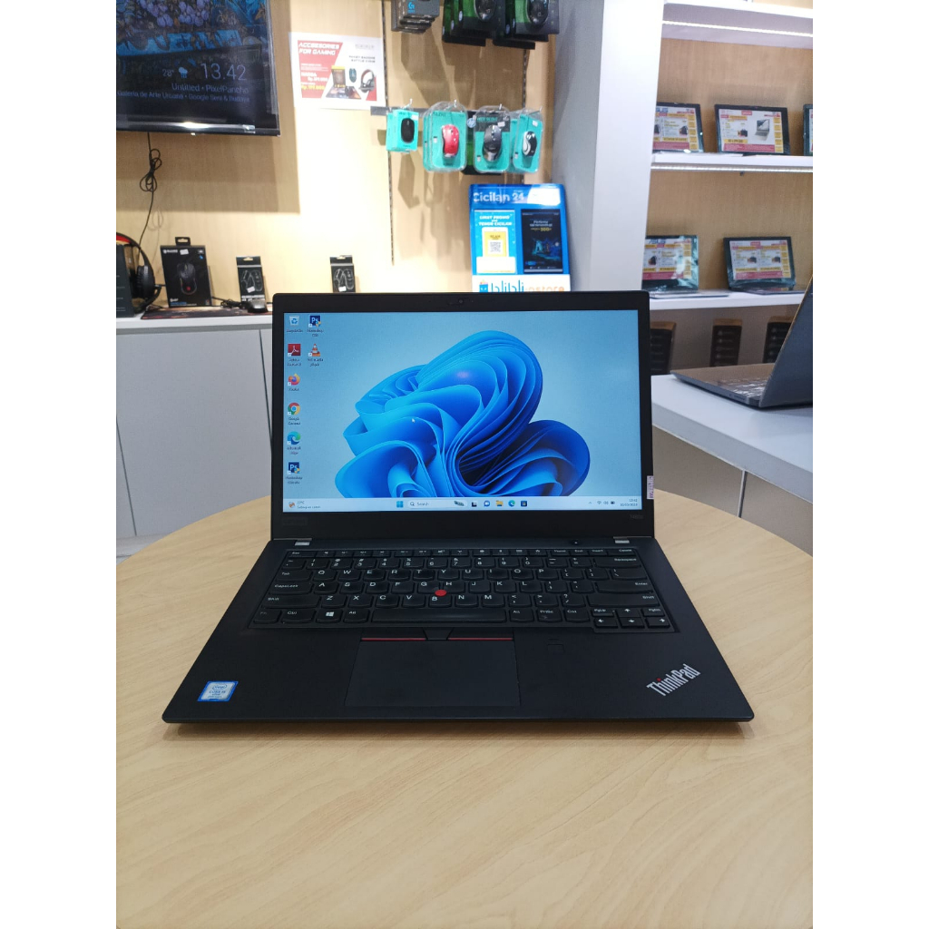 LAPTOP LENOVO THINKPAD T480s i5 8350u RAM 16GB SSD 512GB FHD WIN 11 PRO LIKE NEW