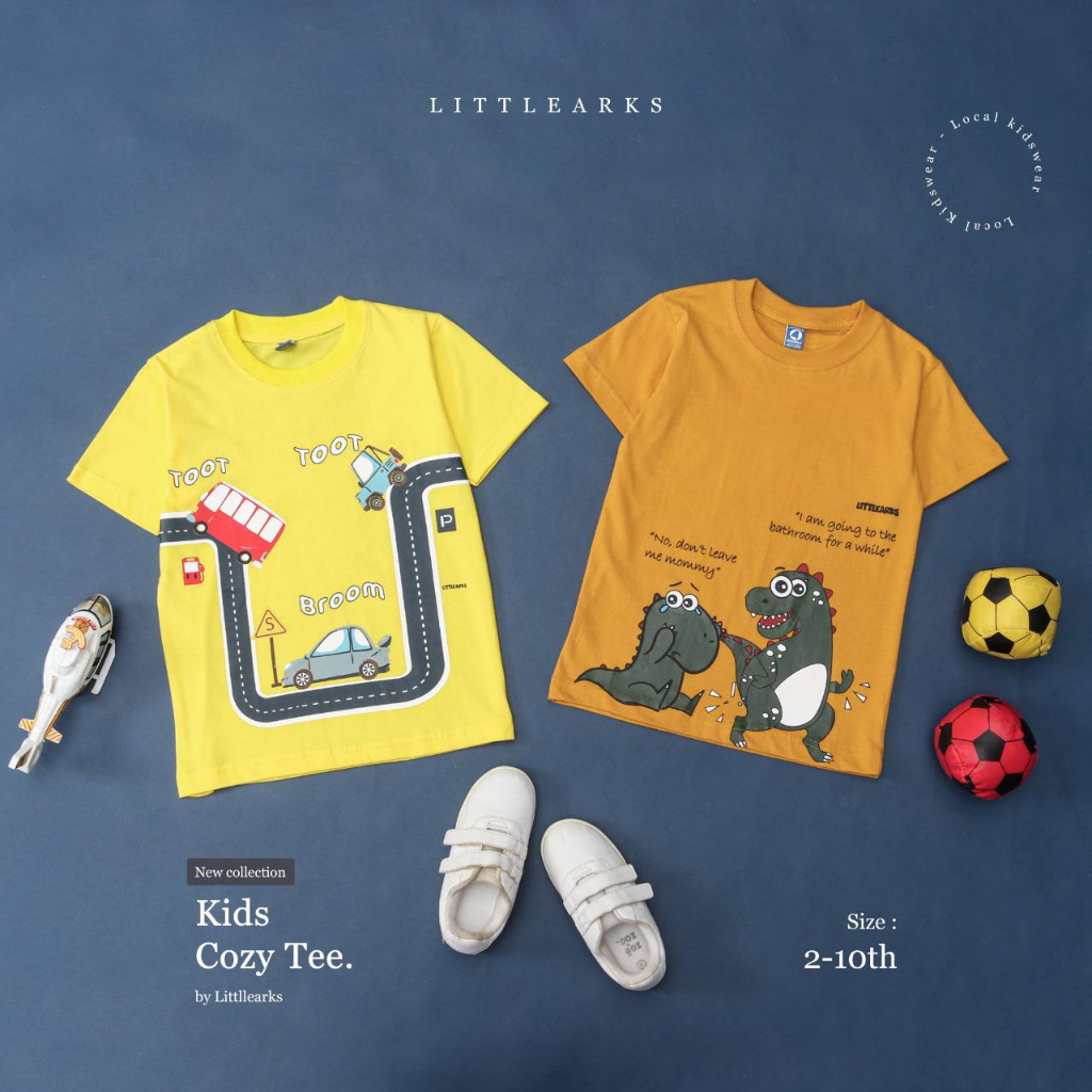 KIDS COZY TEE by LITTLE ARKS