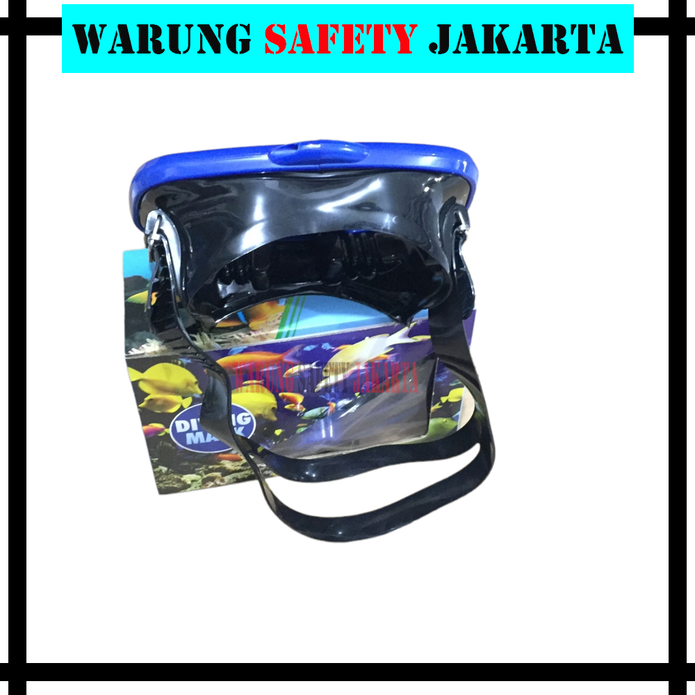 DIVING MASK Kacamata Selam Snorkel Mask Diving Snorkling Tempered Glass Berkualitas