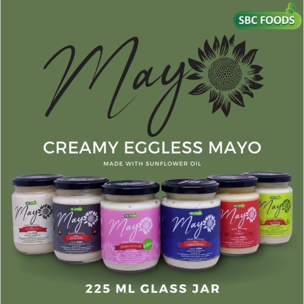 

SBC Foods Eggless Mayonnaise (310 ml) / Vegan Mayonnaise / Dressing Salad