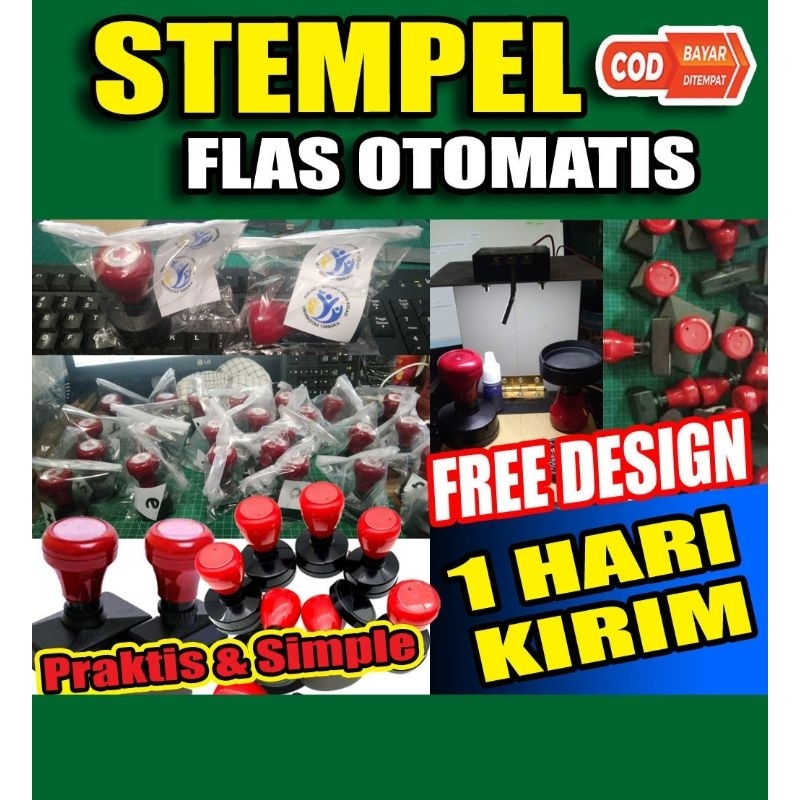 

Stempel Custom, Stempel Otomatis, 1 Hari Kirim, Setempel, Cap Stempel