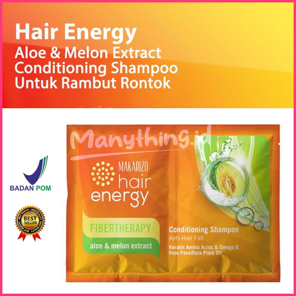 Makarizo Hair Energy Fibertherapy Conditioning Shampoo 10ML 4 Varian