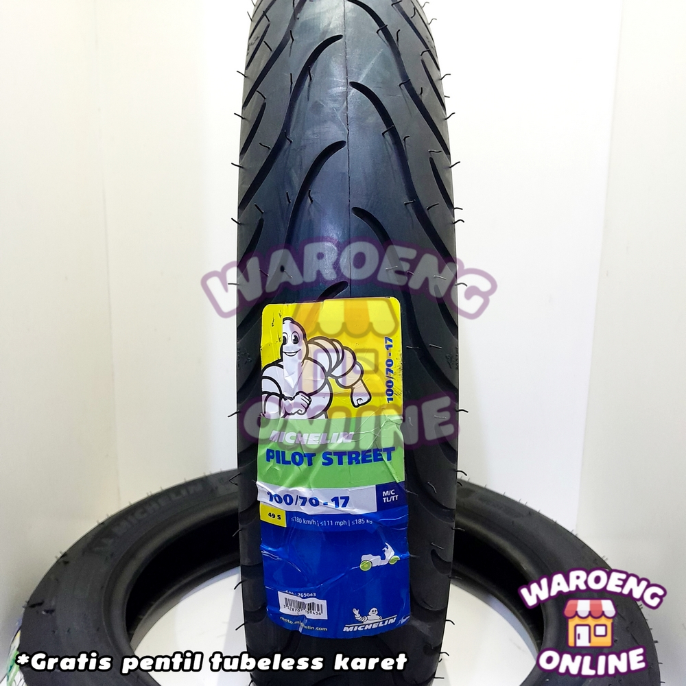 MICHELIN PILOT STREET RING 17 TUBELESS BAN MOTOR SPORT RACING MOTOR SATRIA R FU BEBEK RACING VIXION 