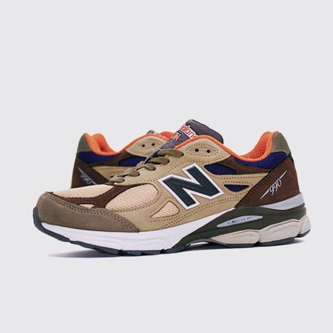 NEW BALANCE 990V3 TEDDY SANTIS KHAKI NARANJA M990BT3