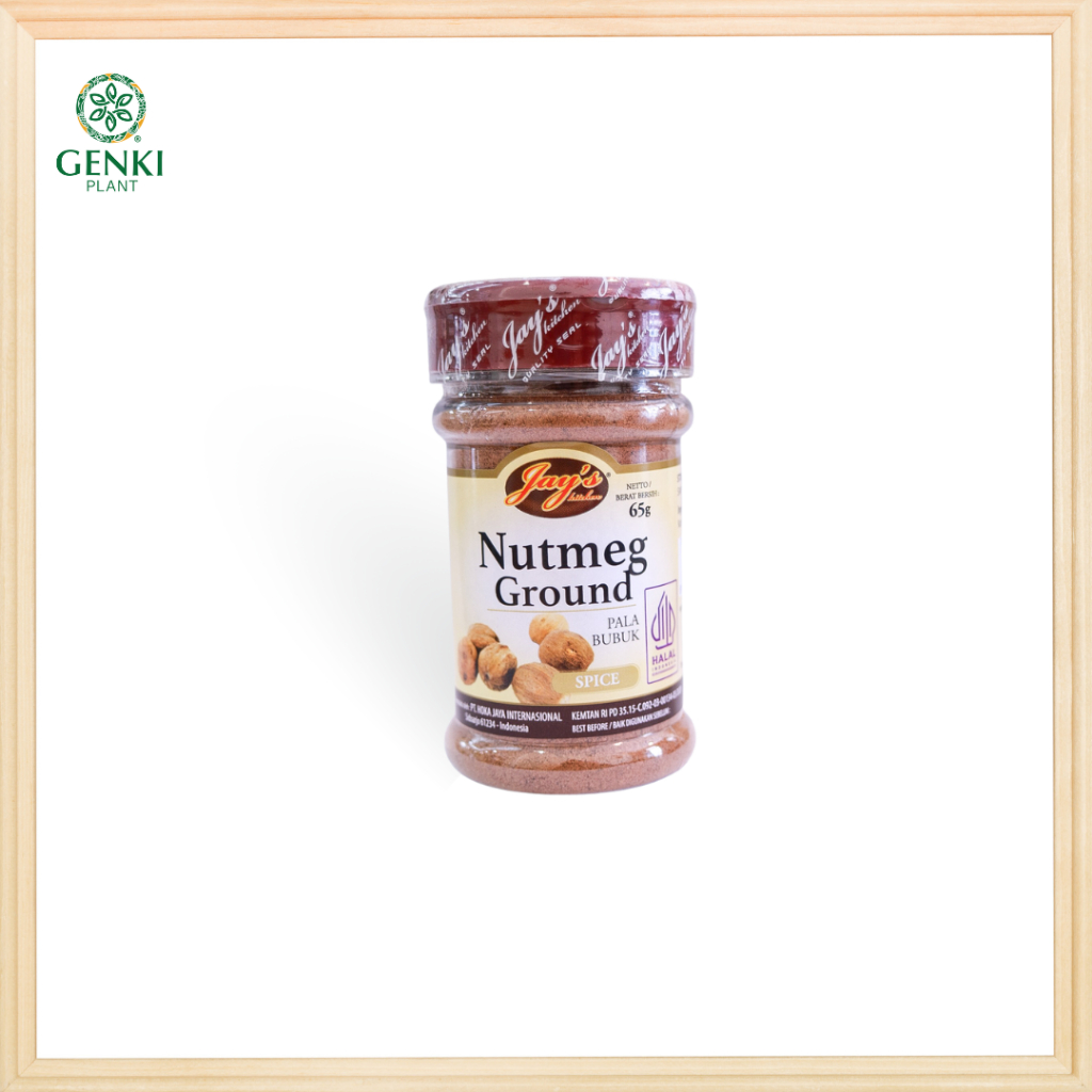 

Jay's Nutmeg Ground (Pala Bubuk) - 65 g