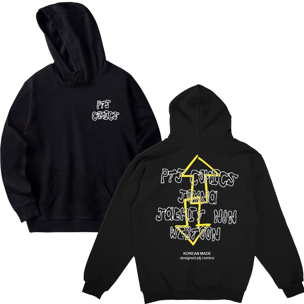Jaket Hoodie Ptj Comics Lookism Webtoon Korea Cotton Fleece