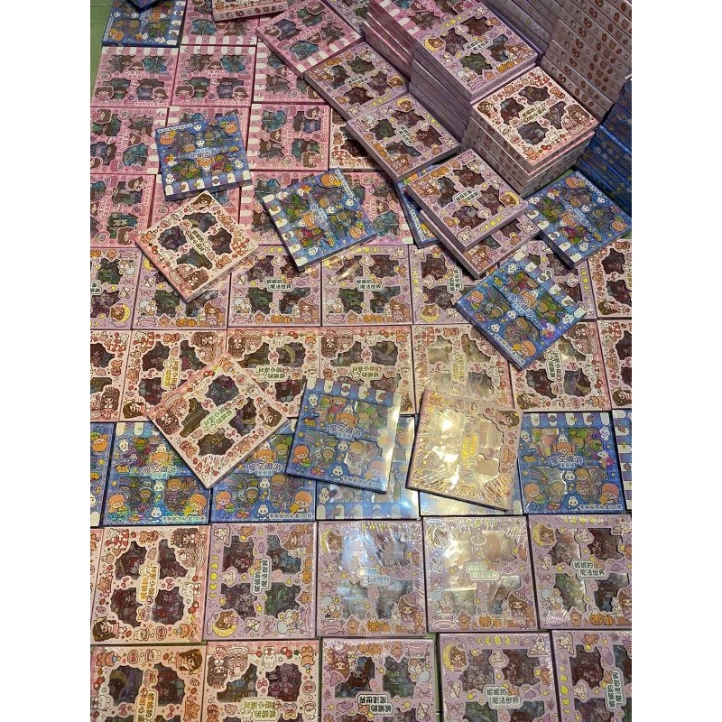 sticker terbaru 1 box 100 pcs