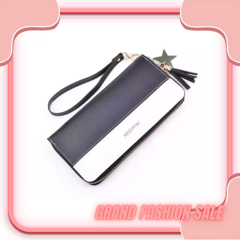 [LOKAL] DOMMO - D1349  LOFA MAWAR - Dompet Panjang Wanita MORYMONY