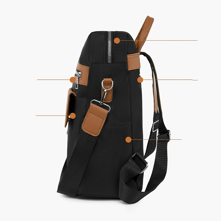 TAS RANSEL WANITA BACKPACK IMPORT KOREA HITAM KEKINIAN SEKOLAH TERBARU KERONA ANTI AIR TA778B5 GENDONG PUNGGUNG KULIAH KERJA REMAJA FASHION BATAM