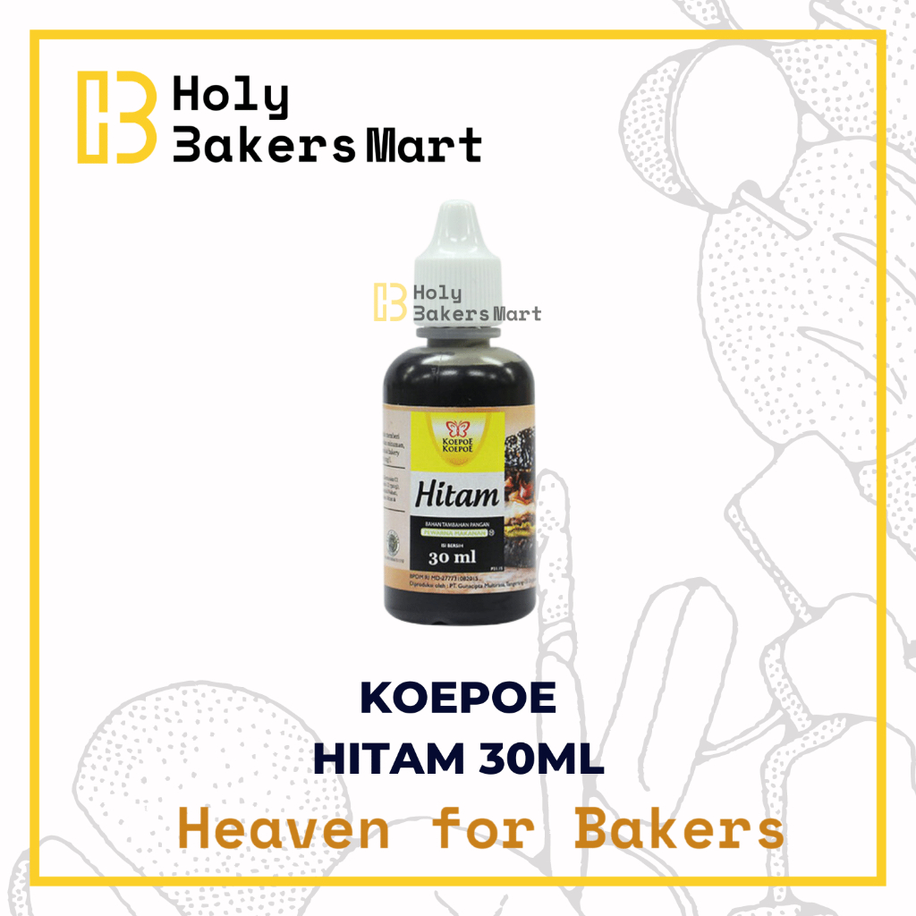 

KOEPOE PEWARNA HITAM 30ML / PEWARNA KOEPOE / PEWARNA MAKANAN / HITAM