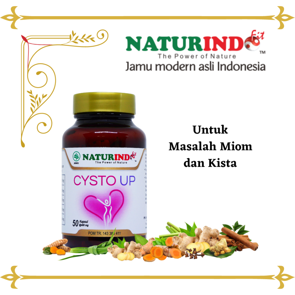 Cysto Up Naturindo Herbal Miom Kista
