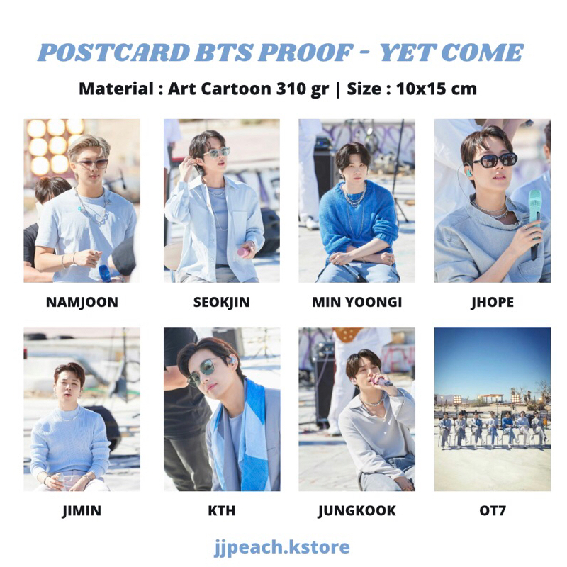 Postcard Handmade BTS “Era Proof Concept Photo”