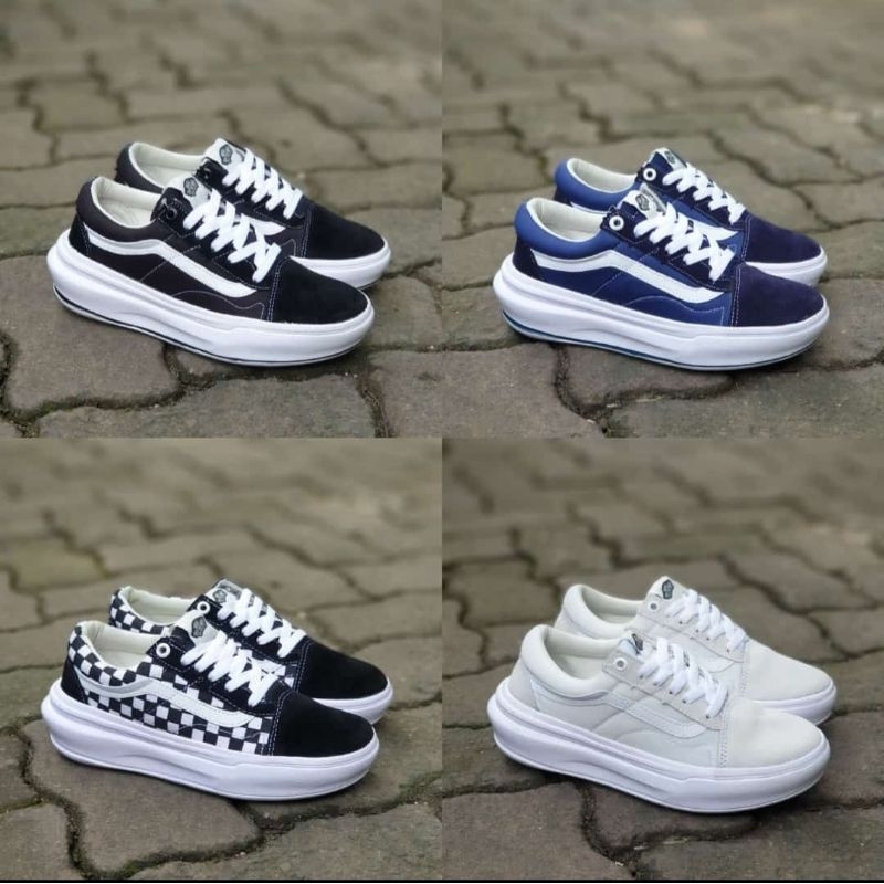 Sepatu wanita old skool overt comfycush size 36 - 40