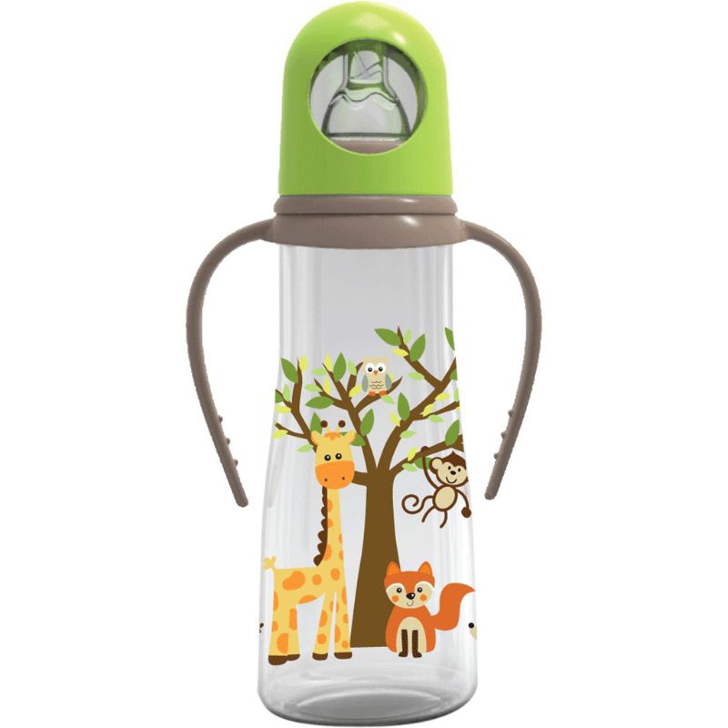 baby safe  bottle characters 250 ml biasa dan handle