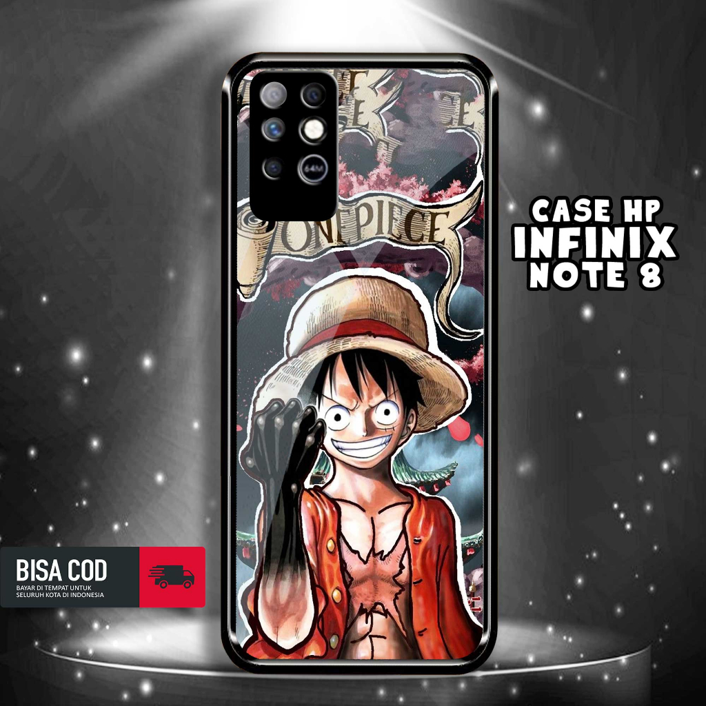 Case INFINIX NOTE 8 Motif [ANIME OOOP] Casing INFINIX NOTE 8 TERBARU Hardcase Glossy Kilau 2D Case H