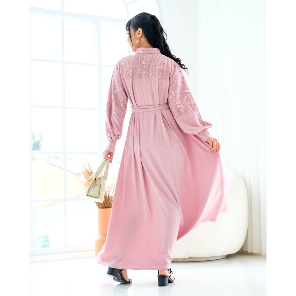 Myrubylicious HAGIYA MAXI DRESS  | DRESS | DRESS WANIRA | DRESS BROCADE | BAJU MUSLIMAH