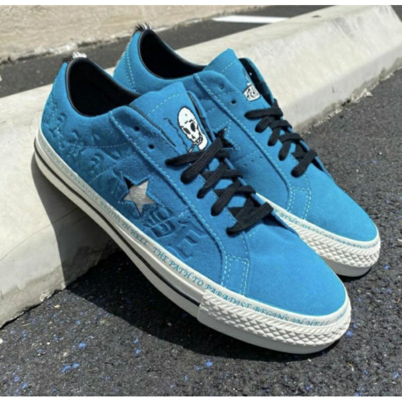 Converse One Star Pro x Sean Pablo Blue Original Resmi