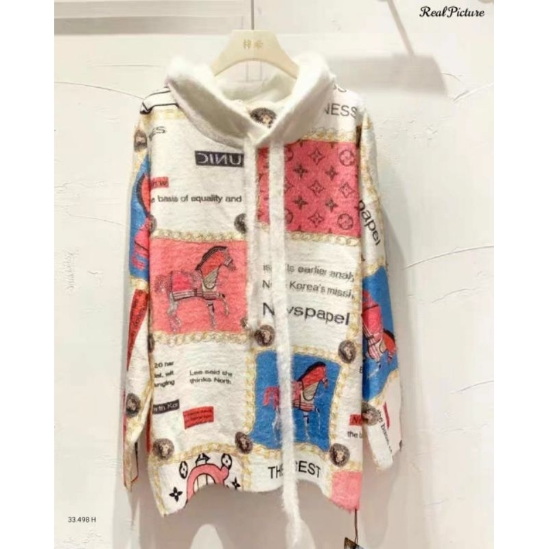 SWEATER HOODIE ENID BLINK MIRROR IMPORT