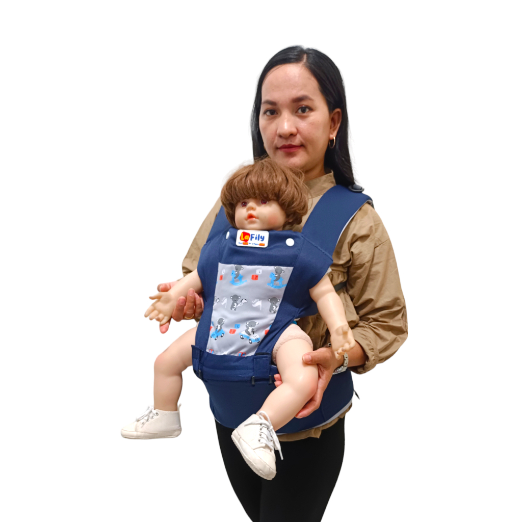 LaFily Gendongan Hipseat Bayi Multifungsi Berbagai Variasi 6 In 1 Posisi