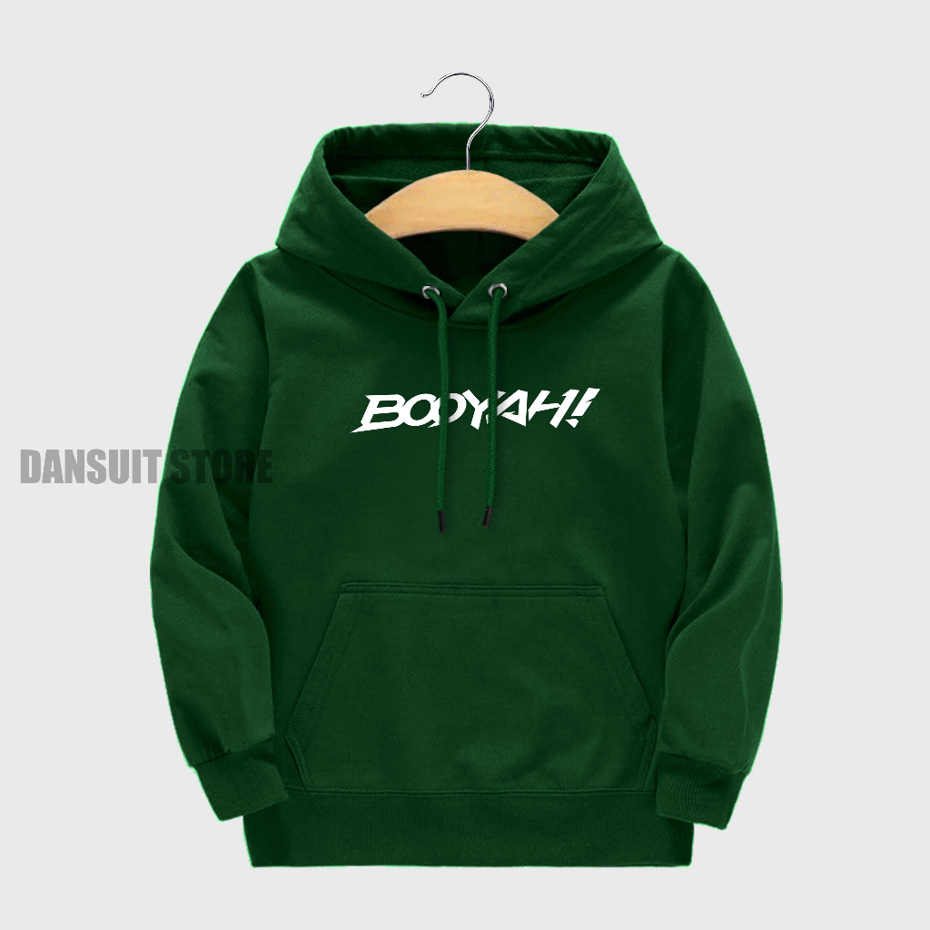 Hoodie Anak Laki-laki/Perempuan Usia 4-13 Tahun Sweater Hoodie Anak Motif Sablon BOOYAH FREE RIRE Bahan Tebal Premium