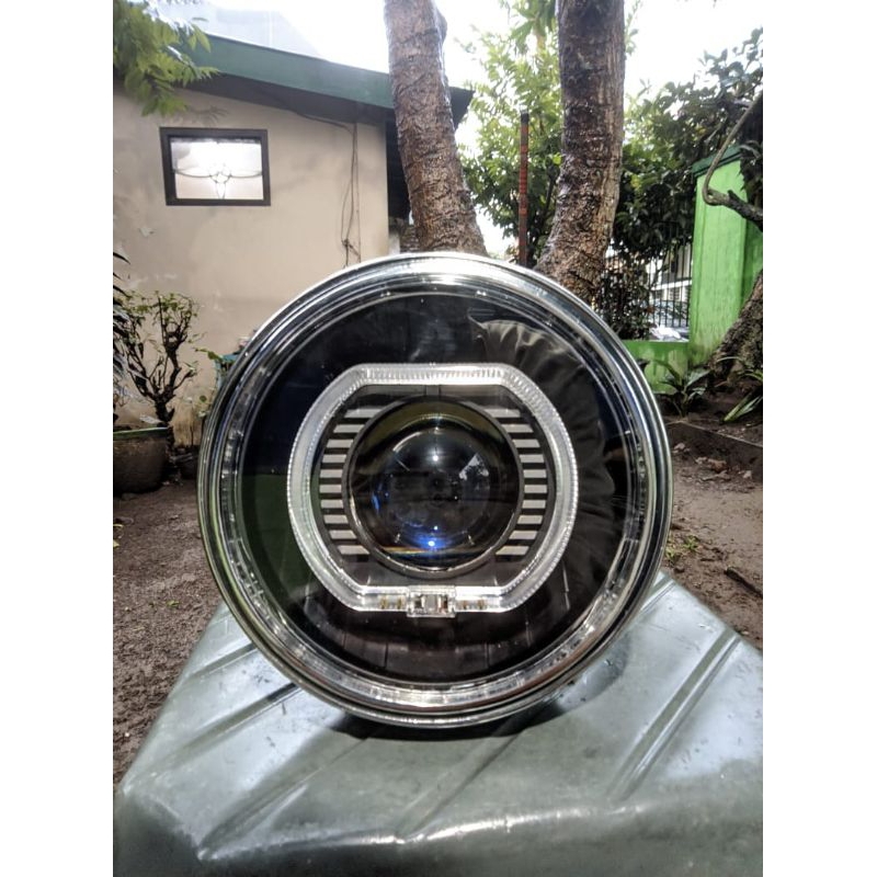 Lampu Biled 3inc set batok ninja 7 inch biled 3inch set batok ninja croom