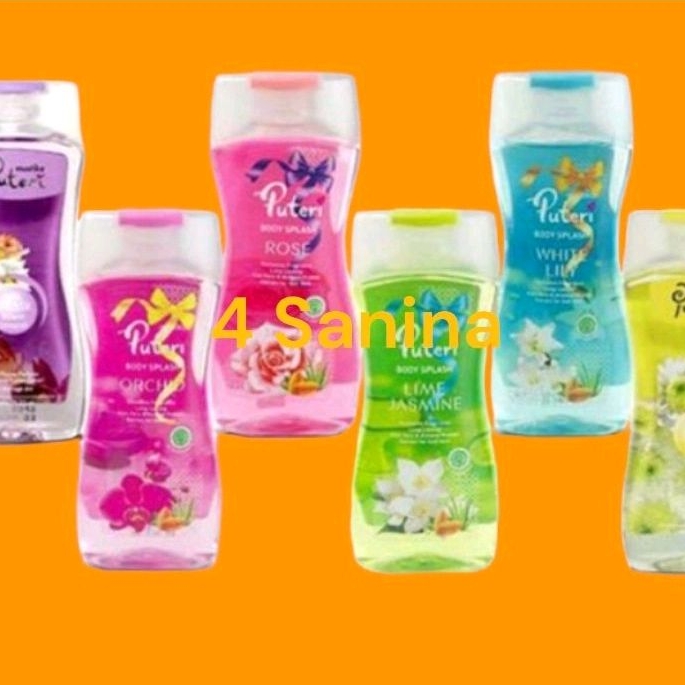 Mustika ratu Puteri Body Splash 245ml /  mustika ratu