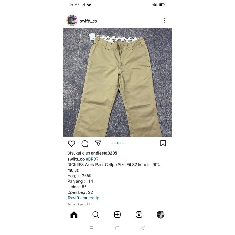 dikis workpant