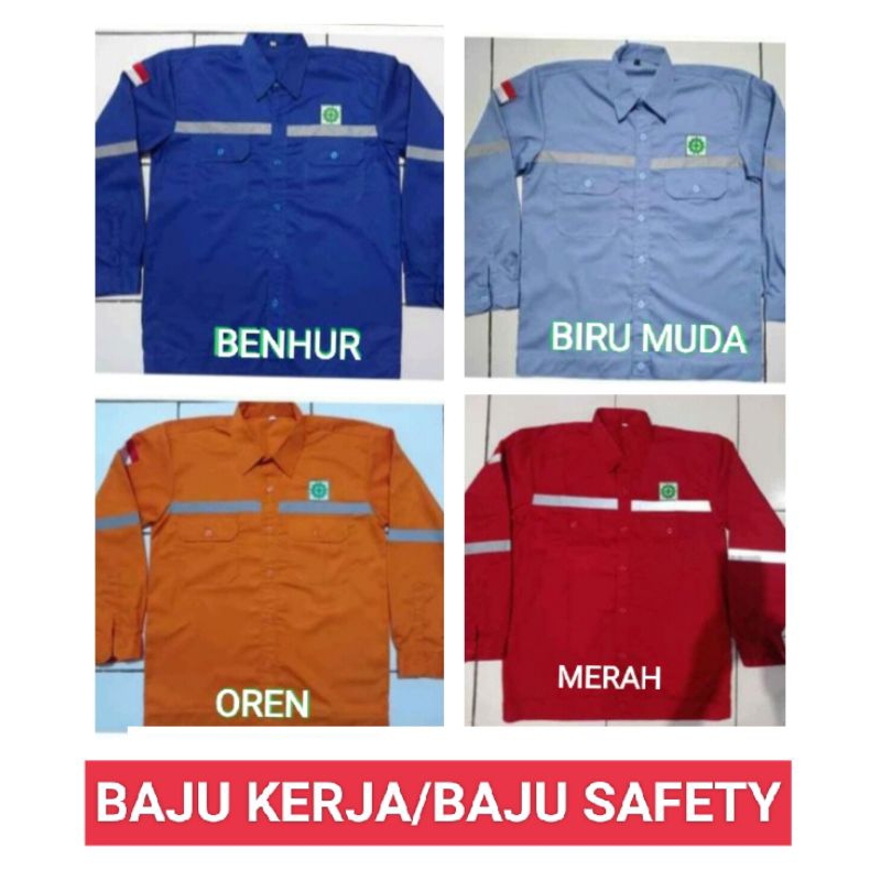 BAJU KERJA,BAJU SAFETY,BAJU PROYEK,WEARPACK