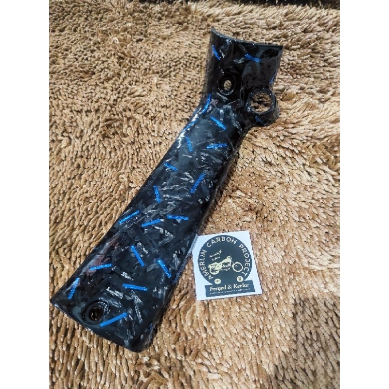 Cover Leghsil Kontak FIZR carbon forged strip blue venom | Legshil Kontak FIZR Carbon Forged