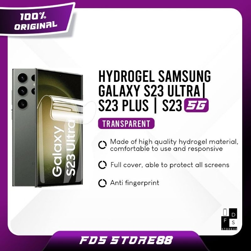Hydrogel Hydro Gel Samsung Galaxy S23 Ultra | S23 Plus | S23 | S22 Ultra | S22 Plus | S22 5G