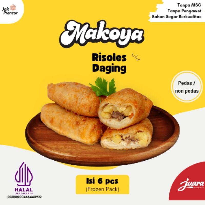 

Risol DAGING makoya Frozen & Matang | Halal