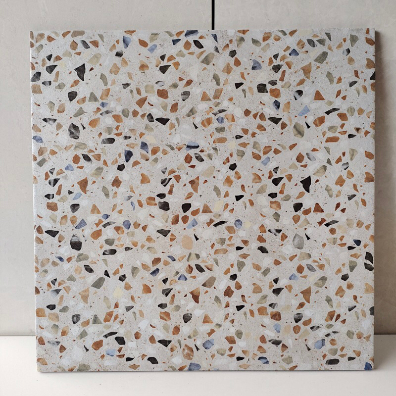 KERAMIK 50X50 TERAZZO (DOFF)/ KERAMIK TERRAZO SUNKIST/ KERAMIK DINDING KAMAR MANDI/ KERAMIK TRASSO/