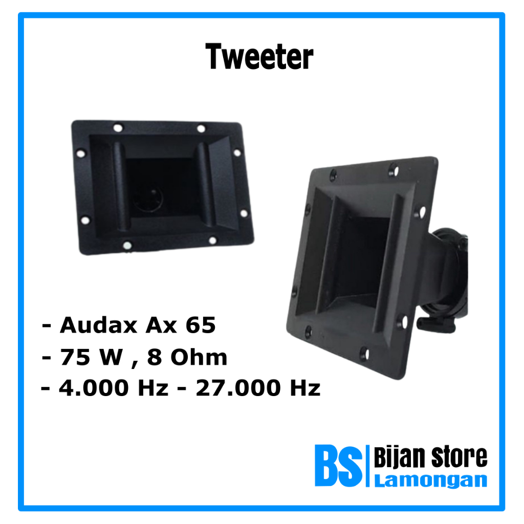 Box Line Array 4 Inch  Komplit Speaker Tweter Audax AX 65 Plus ACR KSV Spikon Mini Cocok Untuk Sound Miniatur Amplifier Mini Bijanstore Speaker Komputer