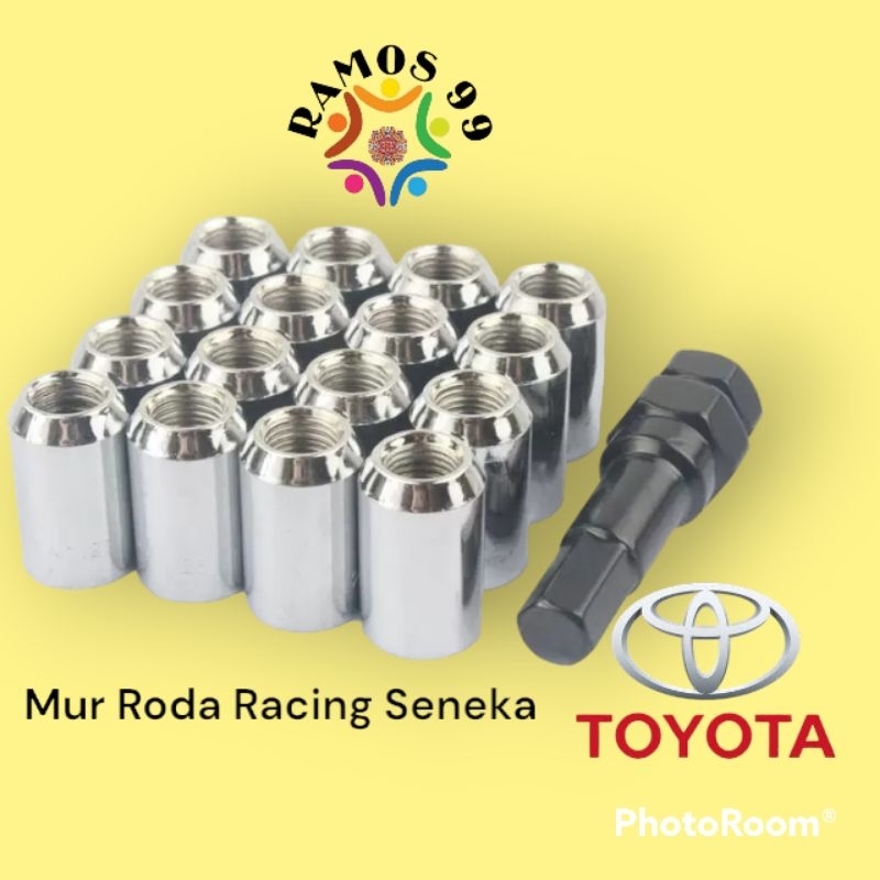 Mur Roda Racing Baut Lugnut Mobil Toyota Avanza Veloz Kijang