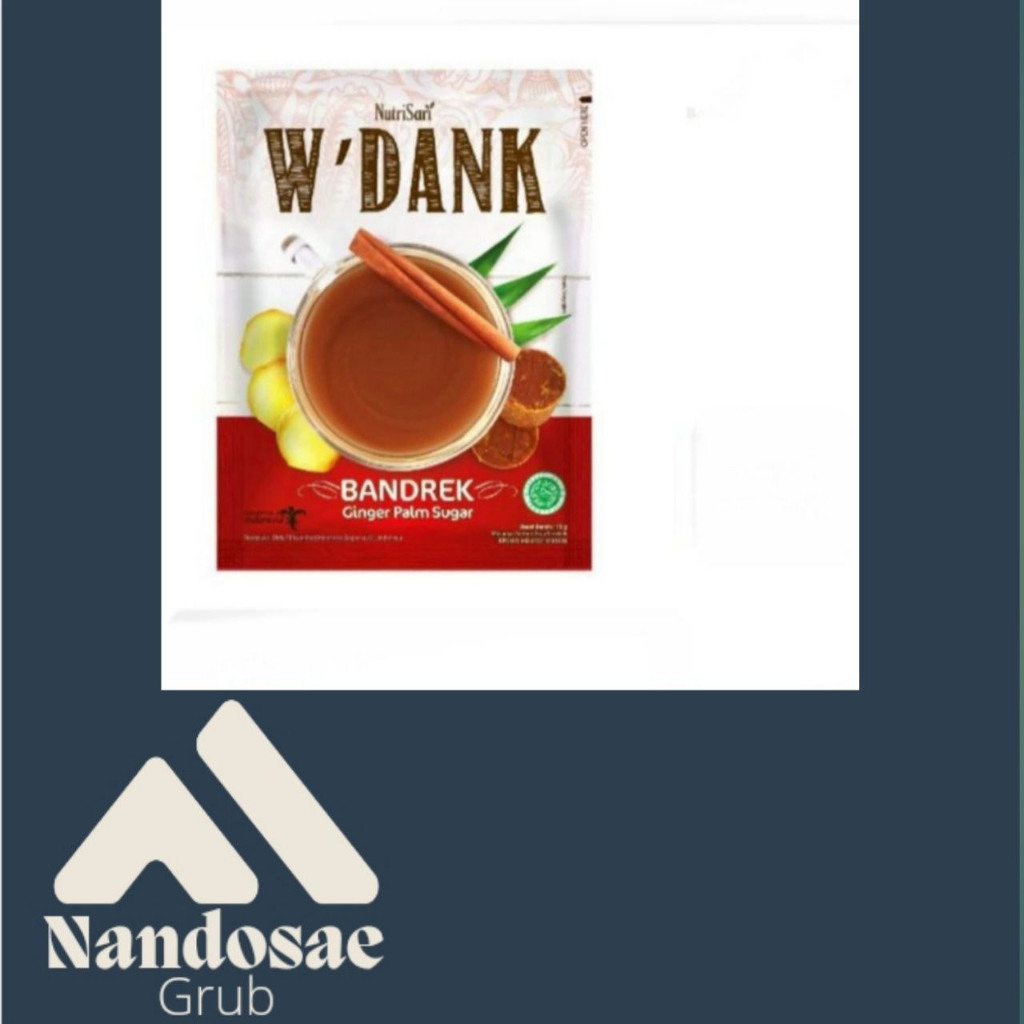 

nutrisari w'dank bandrek kemasan 15gr