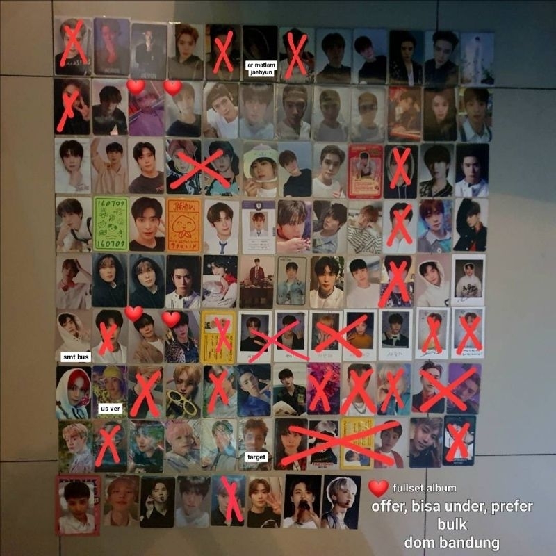 wts jaehyun lucky draw universe zoom in official