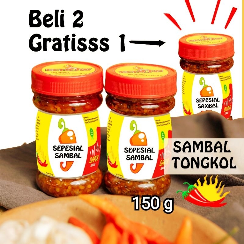 

Sambal Tongkol, Beli 2 Gratis 1 Promo 11 Hari!!