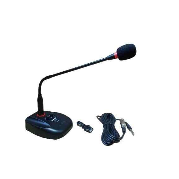 MIC PODIUM Gooseneck MEJA KABEL SHURE BLX 2EV BLX2EV Rapat Pidato