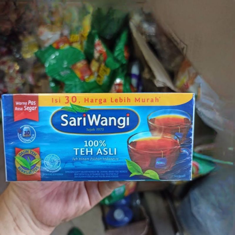 

TEH CELUP SARIWANGI 25 pcs