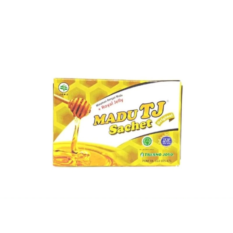

Madu TJ sachet (1 box = 12 sachet)rasa original
