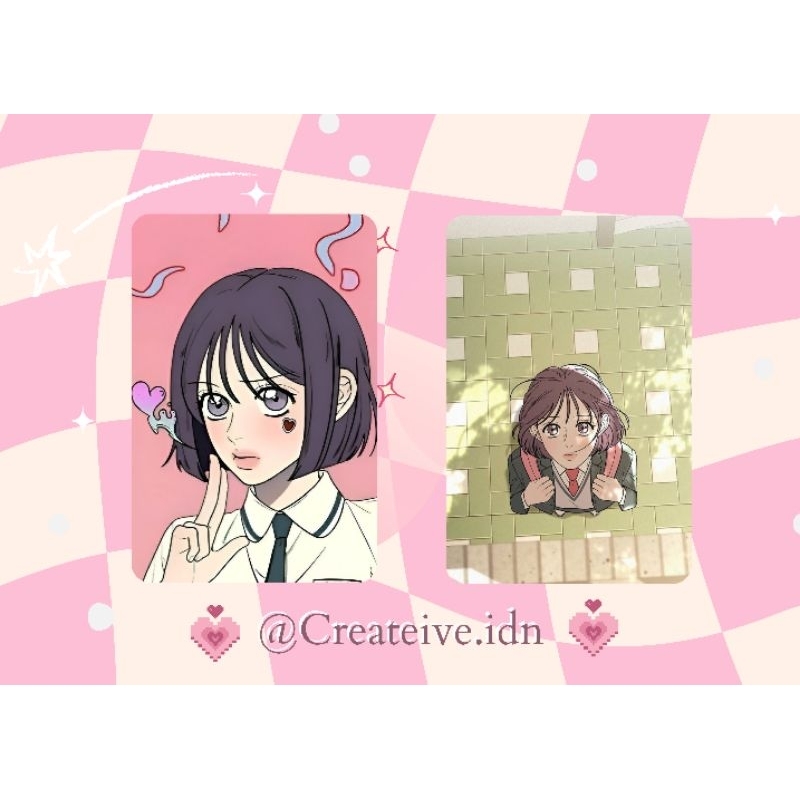 [PC UNOFF] Photocard Webtoon OPERATION TRUE LOVE - text doff